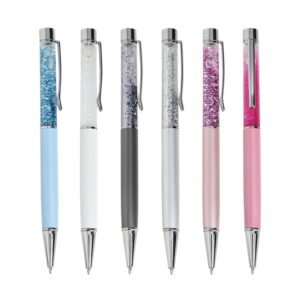 Caneta de Metal Glitter
