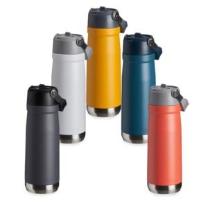 Garrafa Térmica em Inox com Alça 650ml