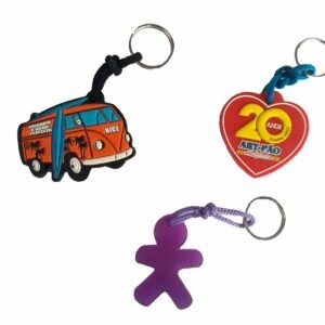 Chaveiro emborrachados