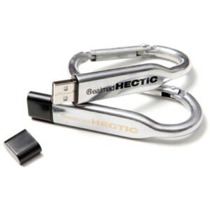 Pen drive mosquetão