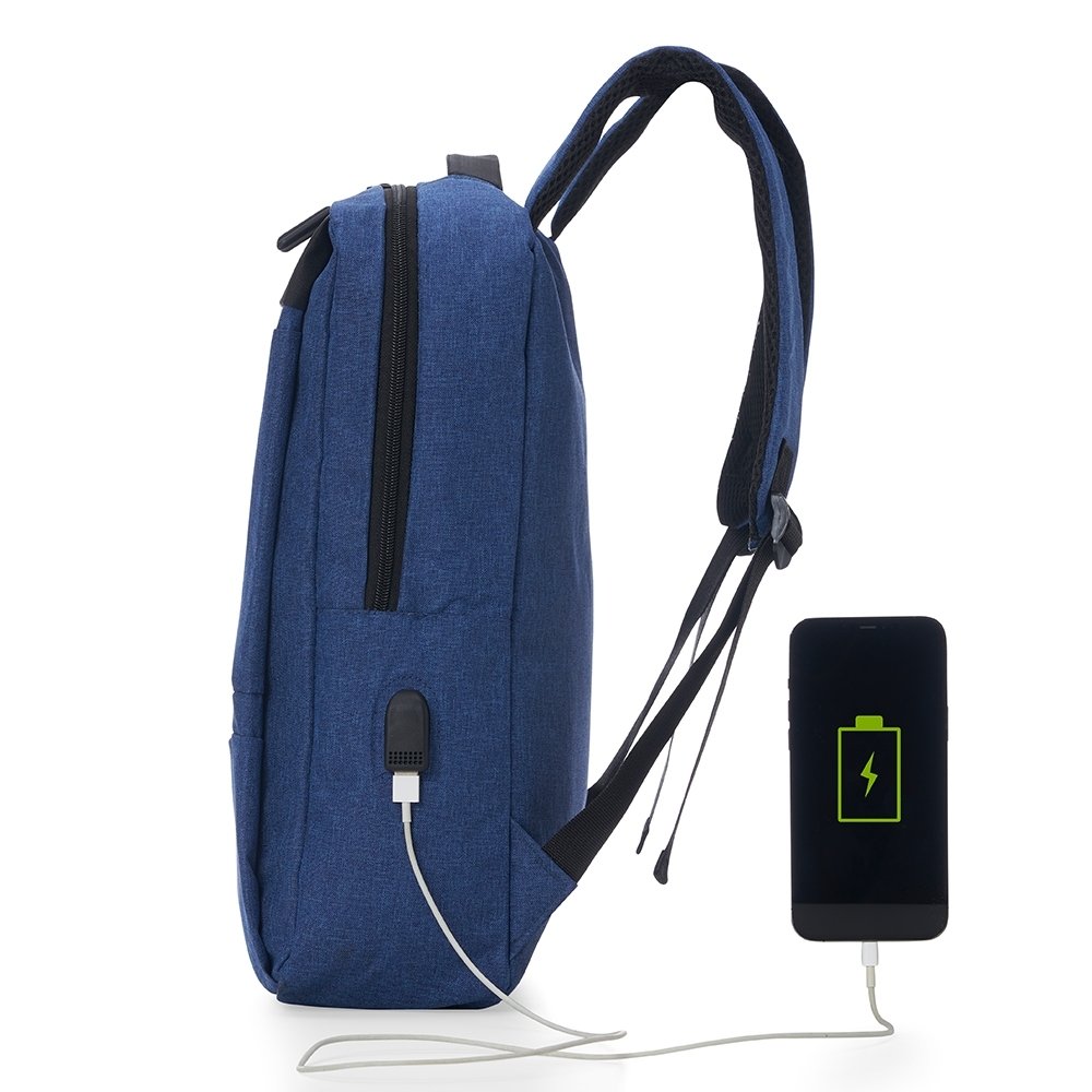 Mochila de Nylon USB 18 litros - Imagem 4