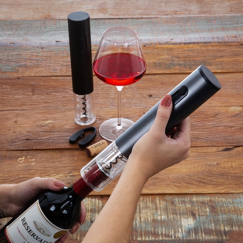 Saca Rolhas Elétrico com LED - Imagem 3