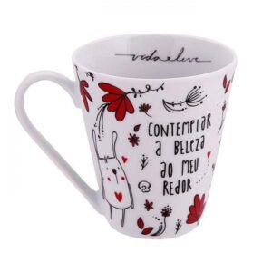 Caneca Cônica de Cerâmica