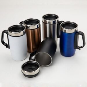 Caneca inox parede dupla 275ml