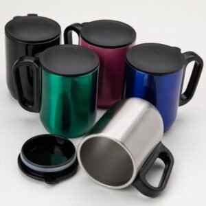 Caneca inox parede dupla 250ml
