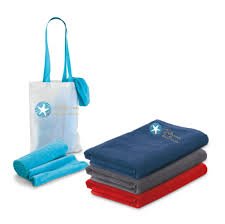 Toalha de praia com Sacola