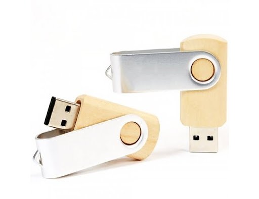Pen drive ecológico giratório - Imagem 2