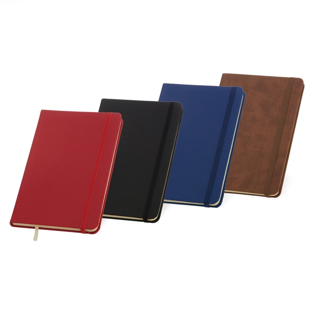 Caderneta Couro Sintético 21x14 Com Pauta