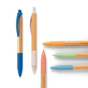 Esferográfica em bambu