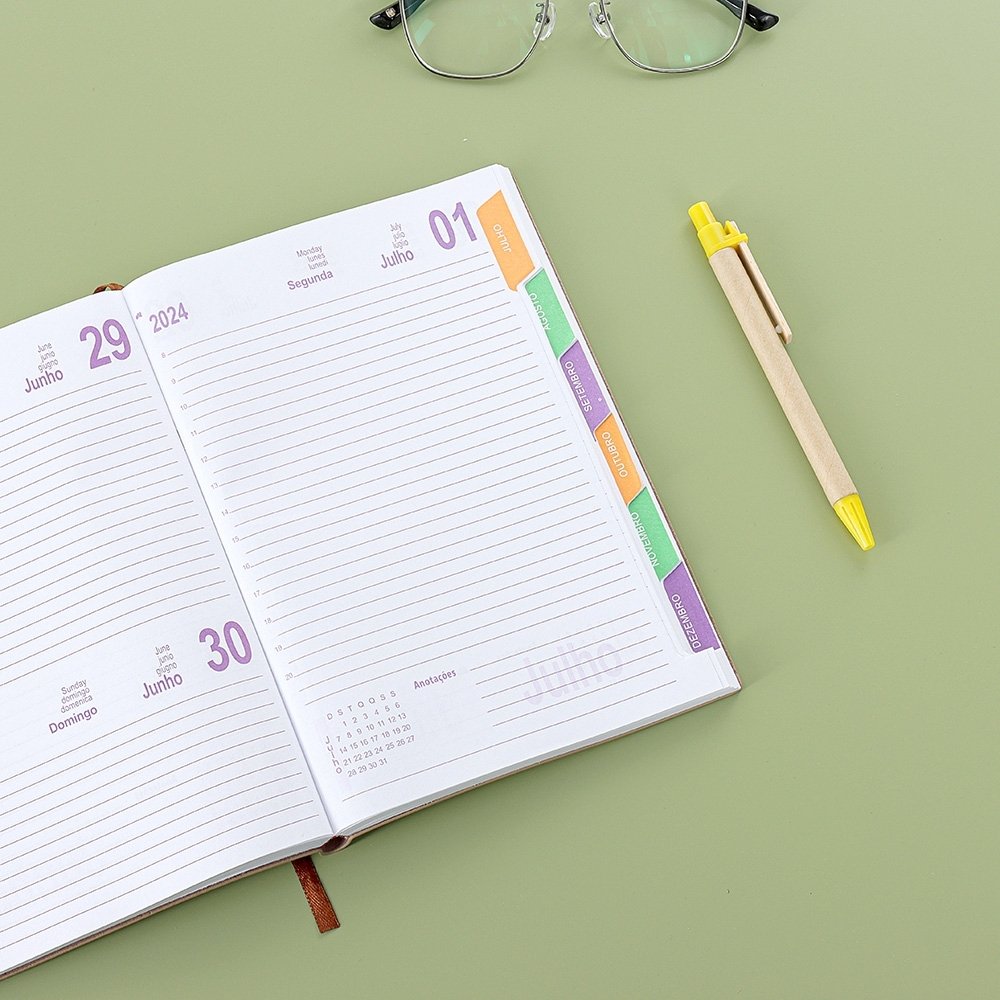 Agenda Couro Sintético 2024 - Imagem 2