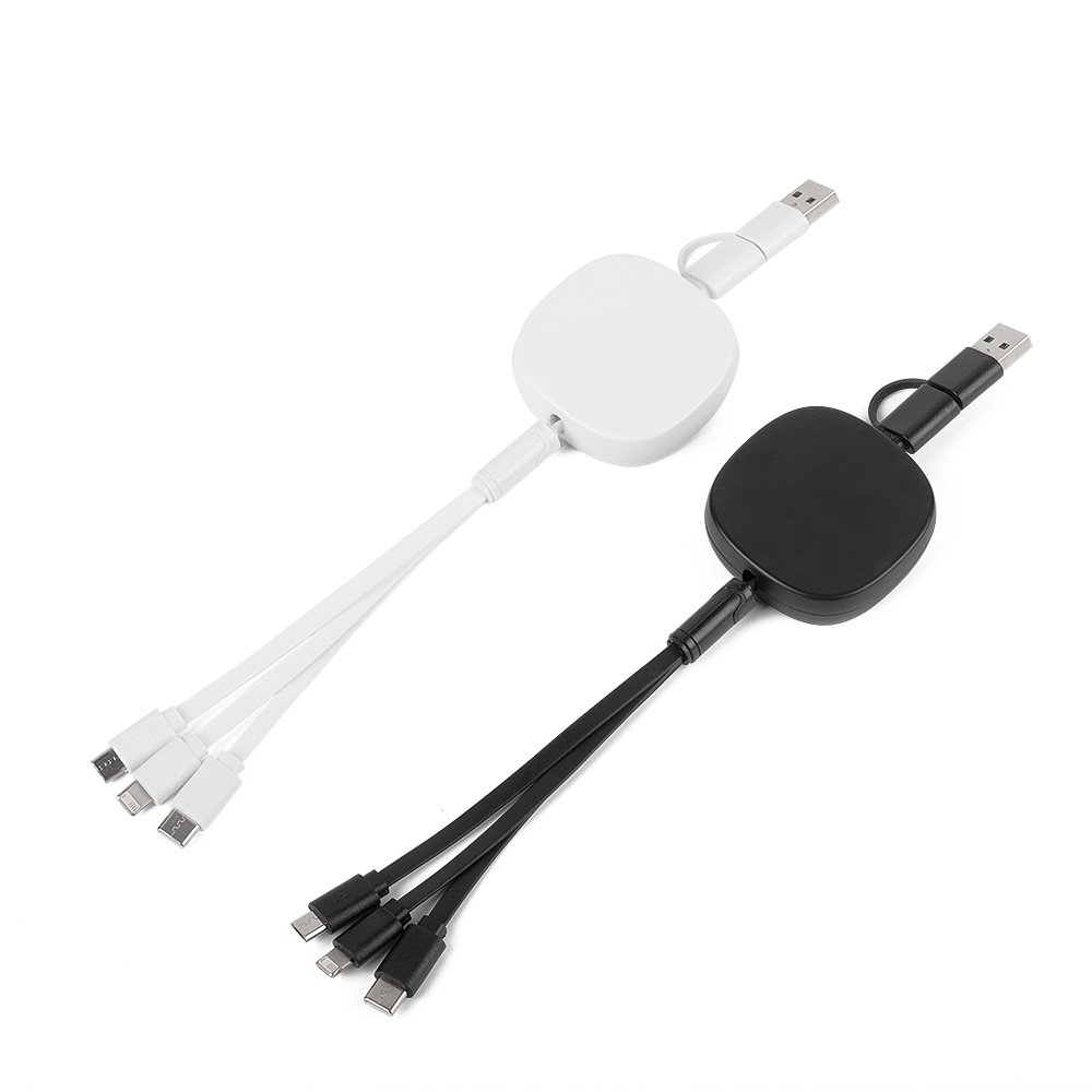 Cabo USB Retrátil 3 em 1 - Imagem 3