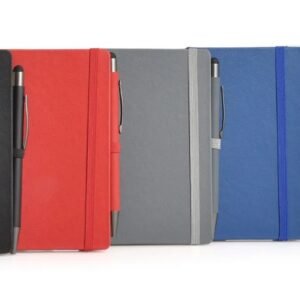 Caderneta P/ Anotações Com Caneta - Vermelha