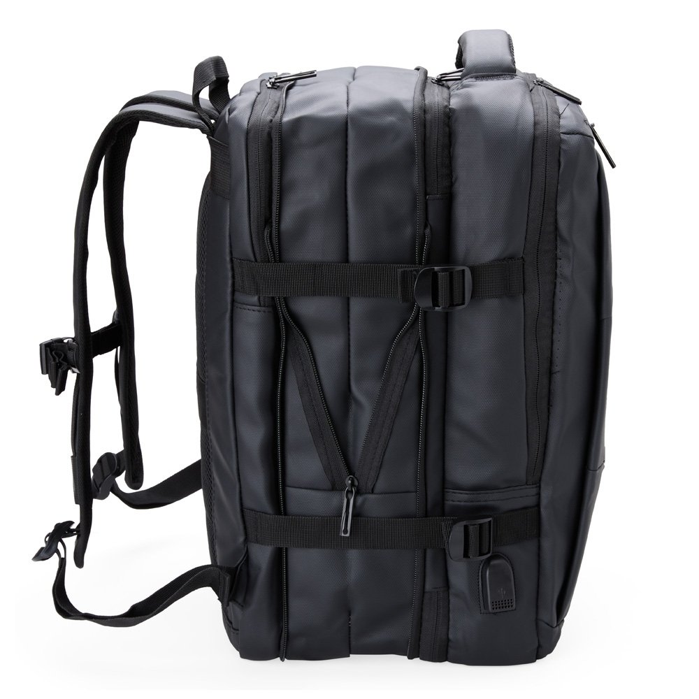 Mochila Expansível de Couro Sintético 36 Litros - Imagem 2