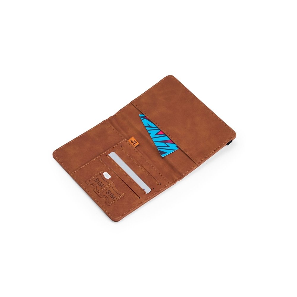 Porta Passaporte em Couro Sintético - Imagem 4