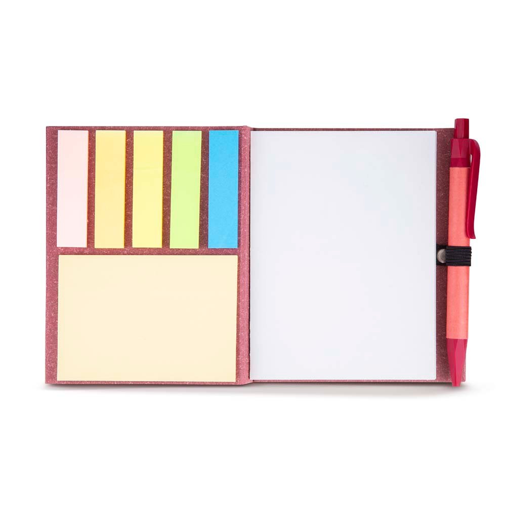 Bloco de anotações c/ Caneta (13x11cm) - Imagem 2