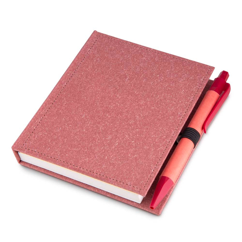 Bloco de anotações c/ Caneta (13x11cm) - Imagem 3